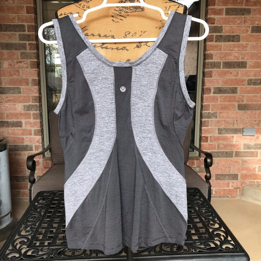 Lululemon Run Recharge Tank Gray Size 6